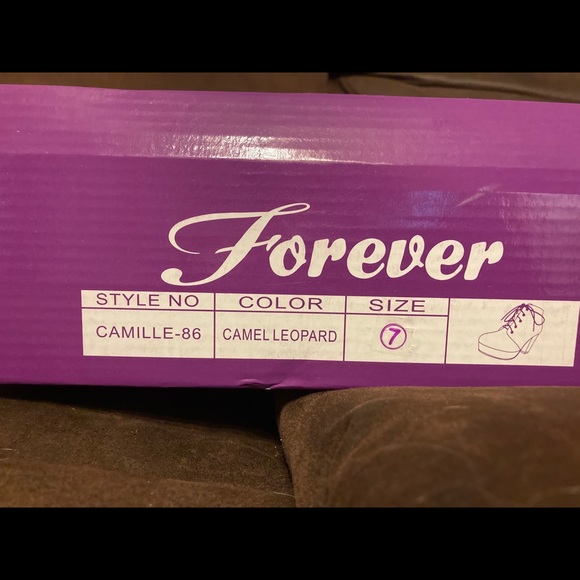 Leopard thick booties - Picture 2 of 2